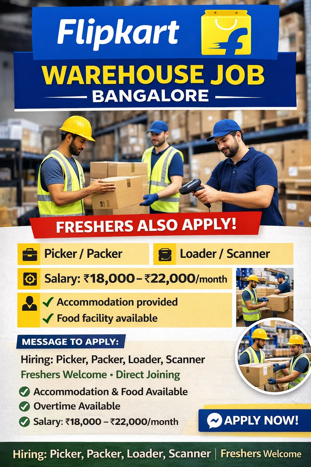 Anjaneya FC warehouse jobs