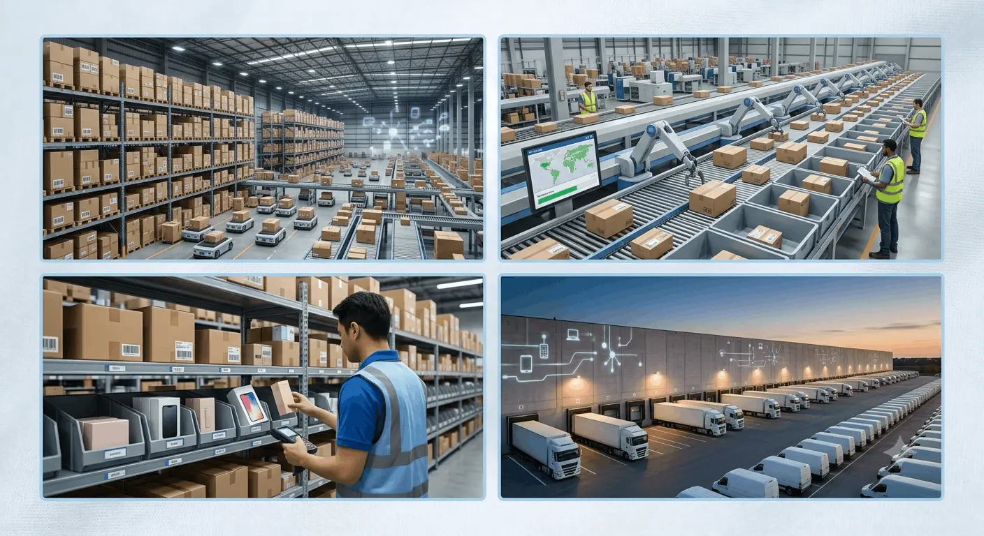Flipkart warehouse facilities in Bangalore and Kolar